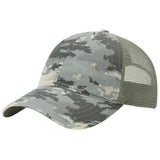Richardson 111 Printed Washed Trucker - Camouflage Patterned - Custom Embroidered