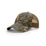 Richardson 111 Printed Washed Trucker - Camouflage Patterned - Custom Embroidered