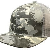 Richardson 112 Printed Front Hat - Camouflage Patterned - Custom Embroidered
