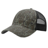 Richardson 111 Printed Washed Trucker - Camouflage Patterned - Custom Embroidered