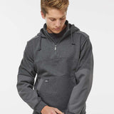 Dri Duck Mission Fleece Pullover Quarter Zip Sweatshirt