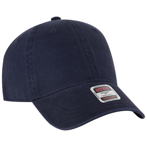 Otto 6 Panel Low Profile Dad Hat - Custom Embroidered