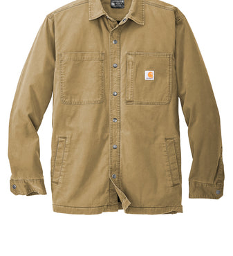 Carhartt Rugged Flex Fleece-Lined Shirt Jac Customized