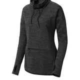 Sport-Tek Womens Triumph Cowl Neck Pullover