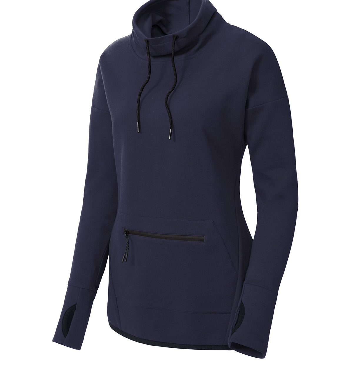 Sport-Tek Womens Triumph Cowl Neck Pullover