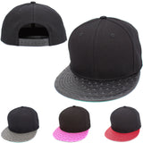 KB Faux Ostrich Bill Snapbacks - Custom Embroidery