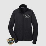 Port Authority Womens Slub Fleece Full Zip Jacket
