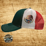 Printed Mesh Trucker Snapbacks - Custom Embroidery