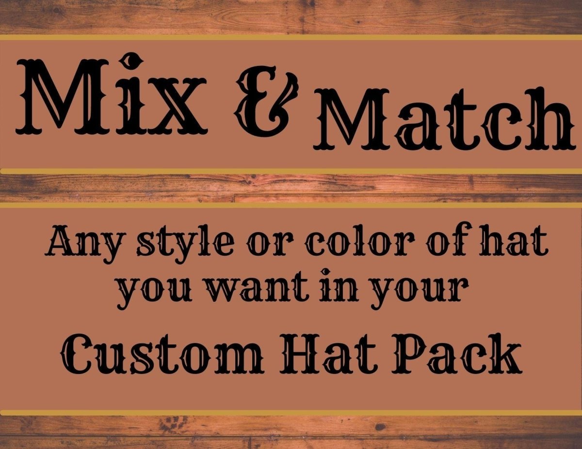 Add on Embroidery - Cap Side or Back - Western Skies Design Company