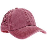 CC Beanie Basket Weave Crisscross High Ponytail Ladies Cap - Western Skies Design Company