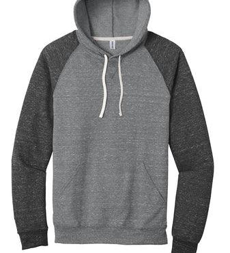 JERZEES ® Snow Heather French Terry Raglan Hoodie - Western Skies Design Company