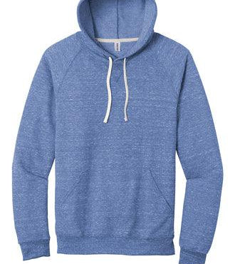 JERZEES ® Snow Heather French Terry Raglan Hoodie - Western Skies Design Company